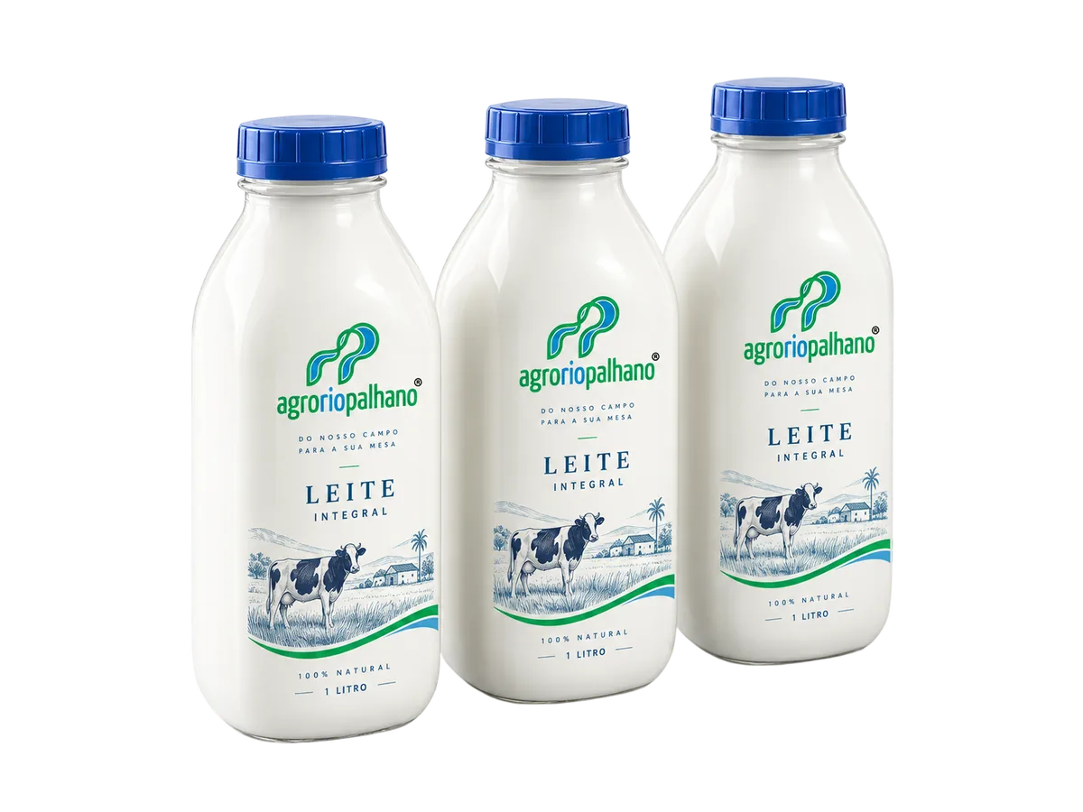 Leite Natural AgroRioPalhano