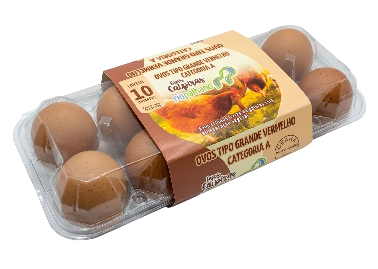 Ovos Caipiras — 10 unidades